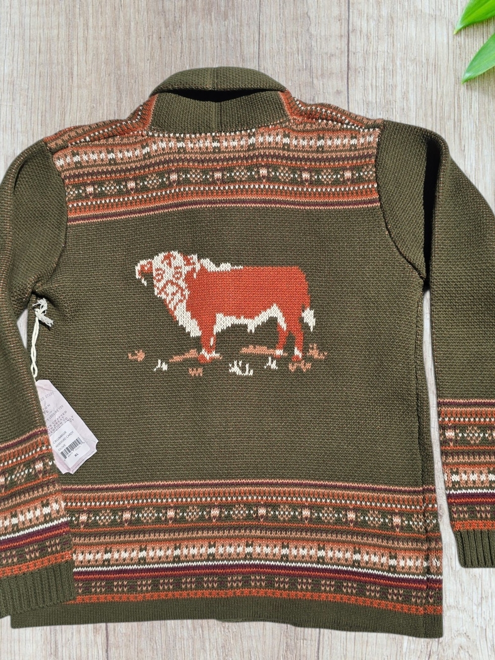Cotton & Rye Outfitters Hereford Button Front Cardigan Sweater Youth XL NWT - Picture 2 of 4